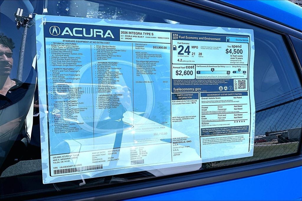 2026 Acura Integra Type S