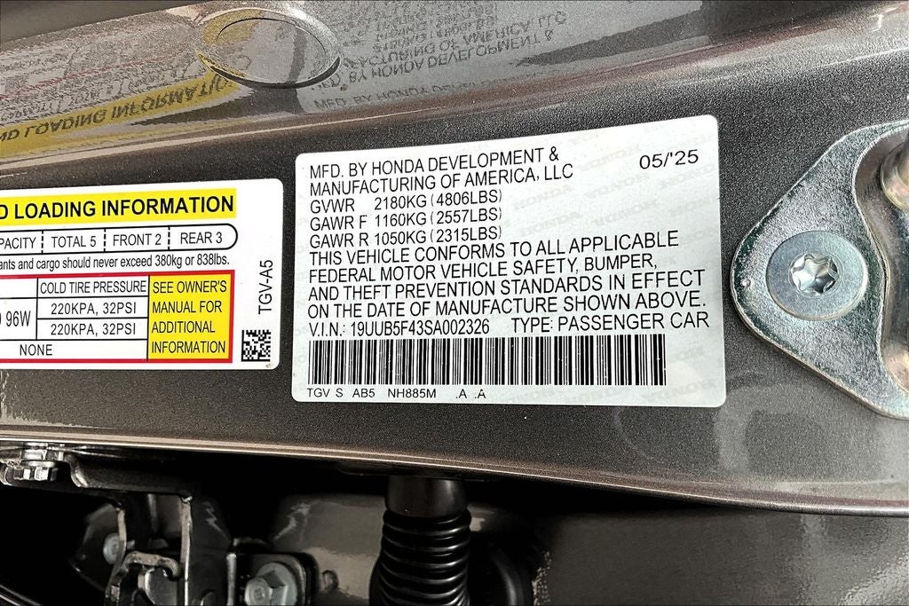 2025 Acura TLX Technology Package