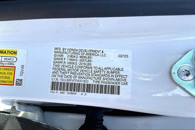 2023 Acura TLX Technology Package