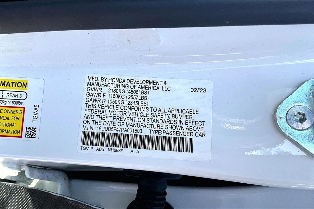 2023 Acura TLX Technology Package