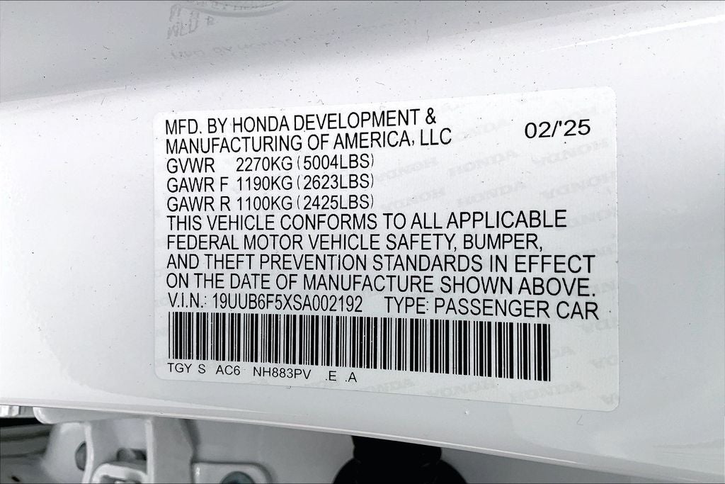 2025 Acura TLX A-Spec Package SH-AWD