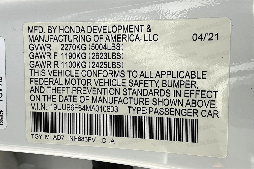 2021 Acura TLX Advance SH-AWD