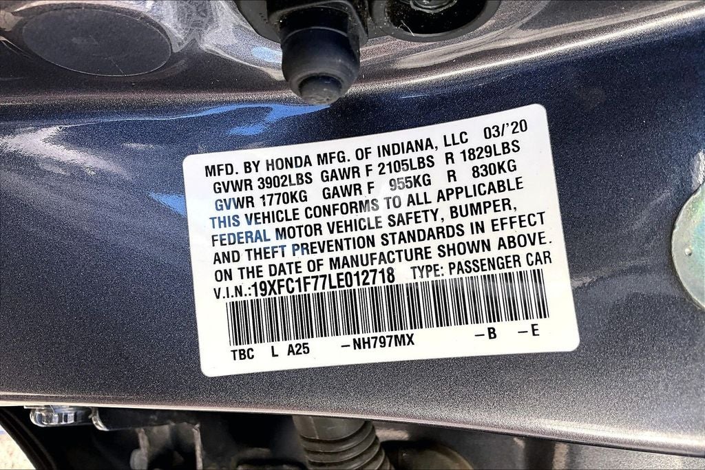 2020 Honda Civic EX-L