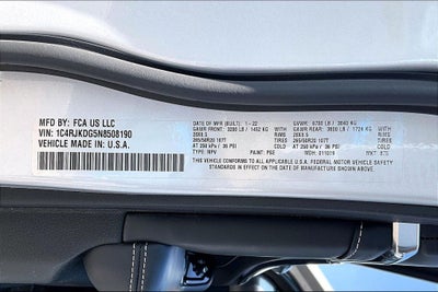 2022 Jeep Grand Cherokee L Overland