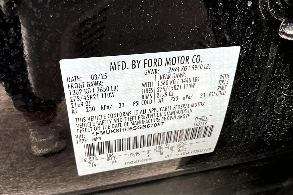 2025 Ford Explorer Platinum