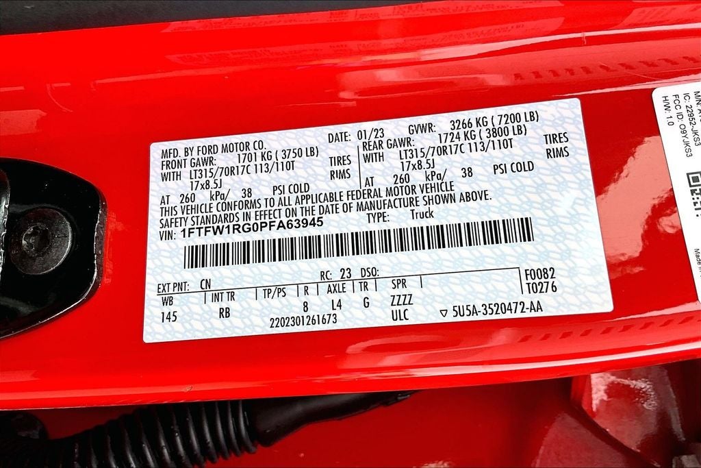 2023 Ford F-150 Raptor