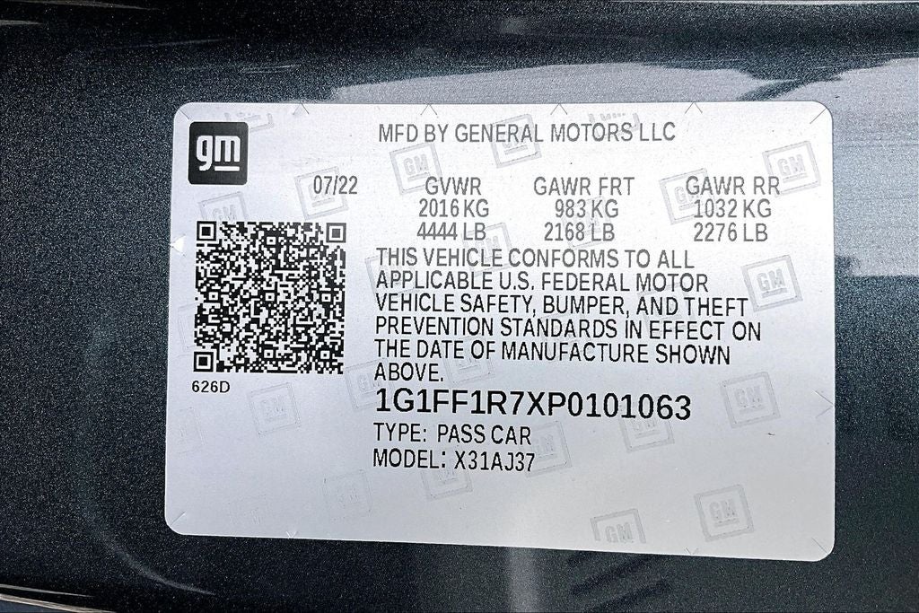 2023 Chevrolet Camaro LT1