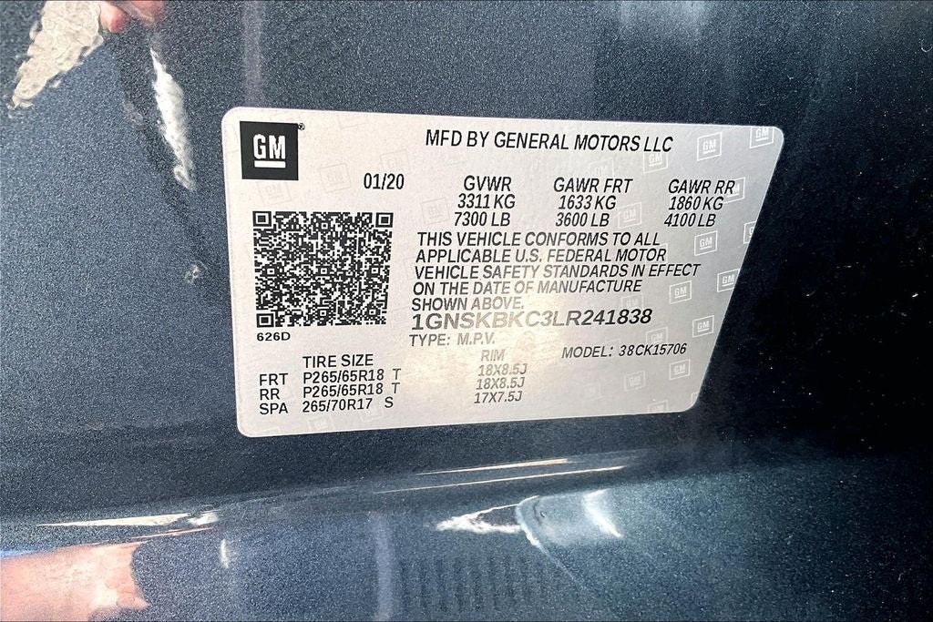 2020 Chevrolet Tahoe LT