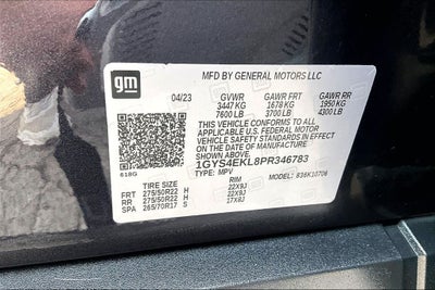 2023 Cadillac Escalade Sport