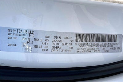 2017 Chrysler Pacifica Touring L Plus