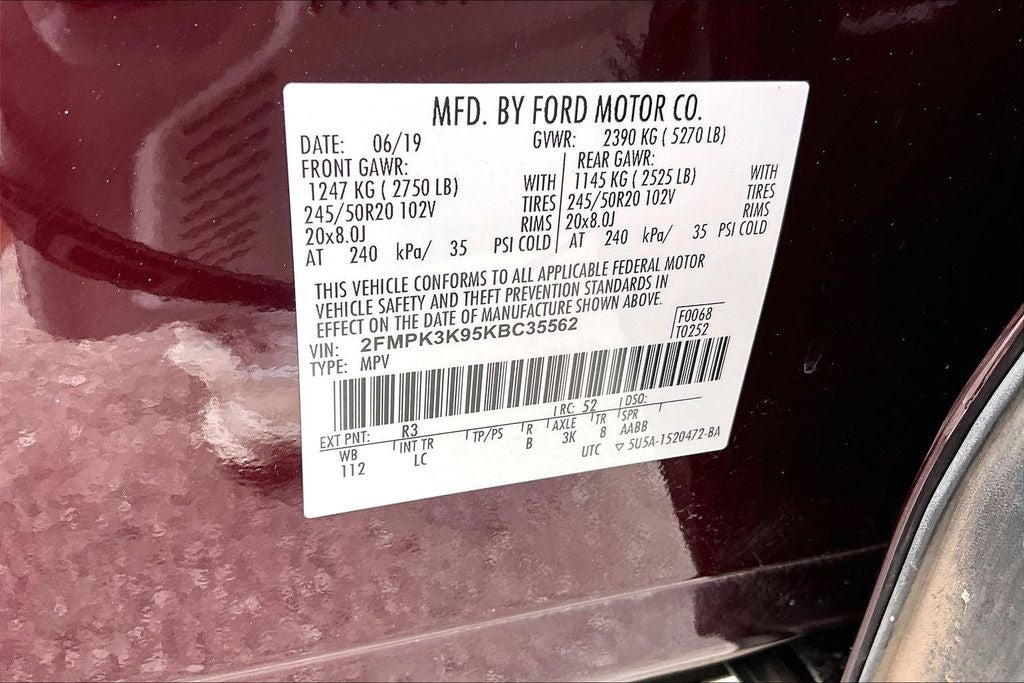 2019 Ford Edge Titanium