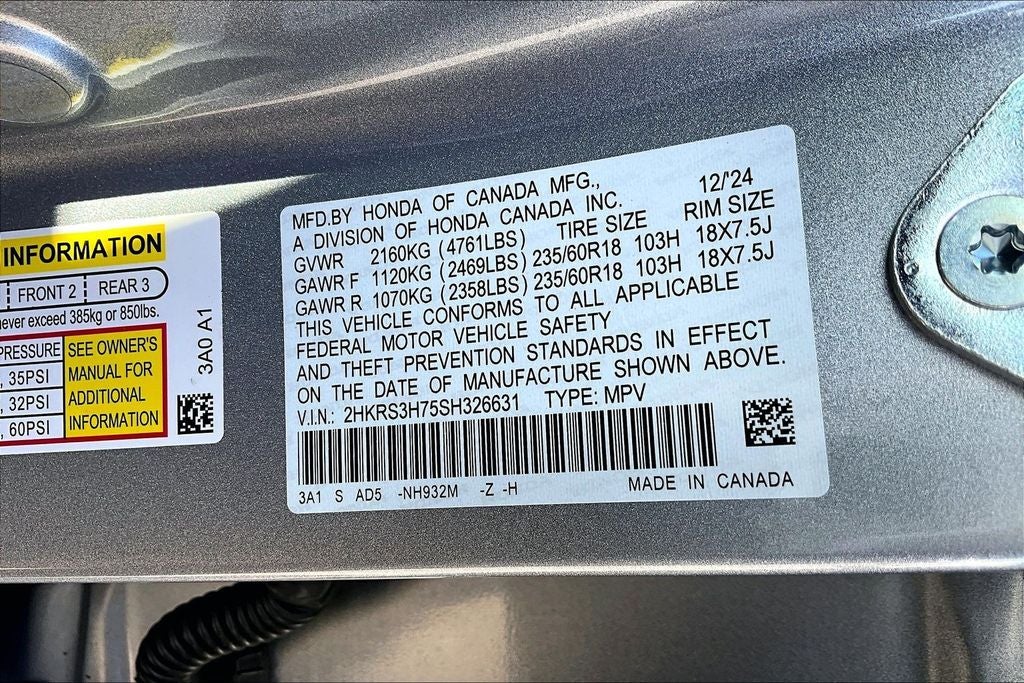 2025 Honda CR-V EX-L