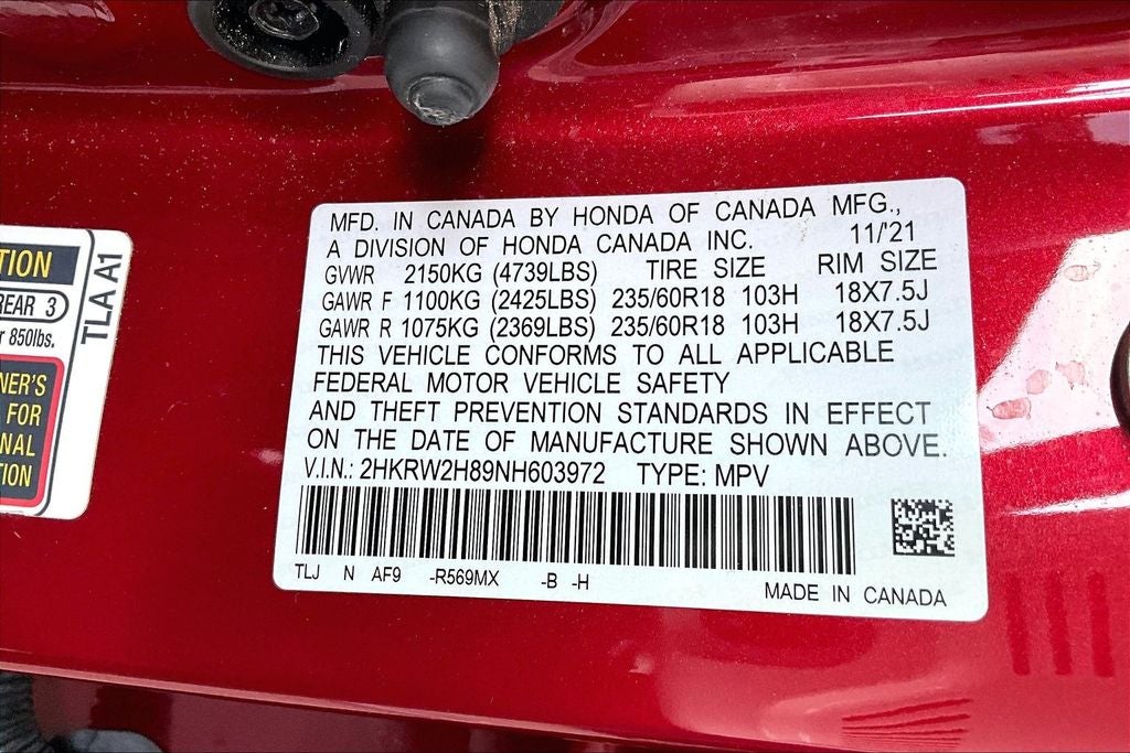 2022 Honda CR-V EX-L