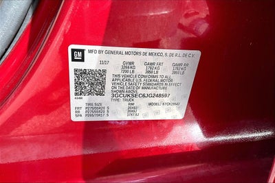 2018 Chevrolet Silverado 1500 LTZ 1LZ