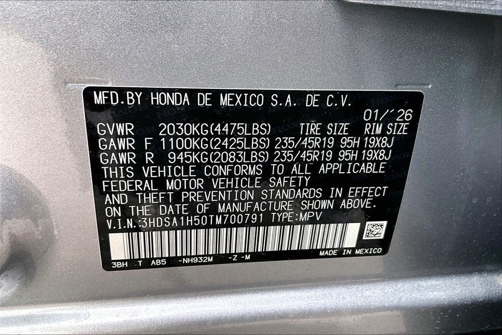 2026 Acura ADX A-Spec Package