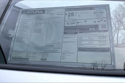 2026 Acura ADX A-Spec Package