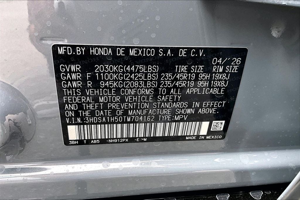 2026 Acura ADX A-Spec Package