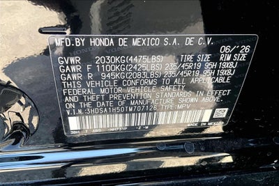 2026 Acura ADX A-Spec Package
