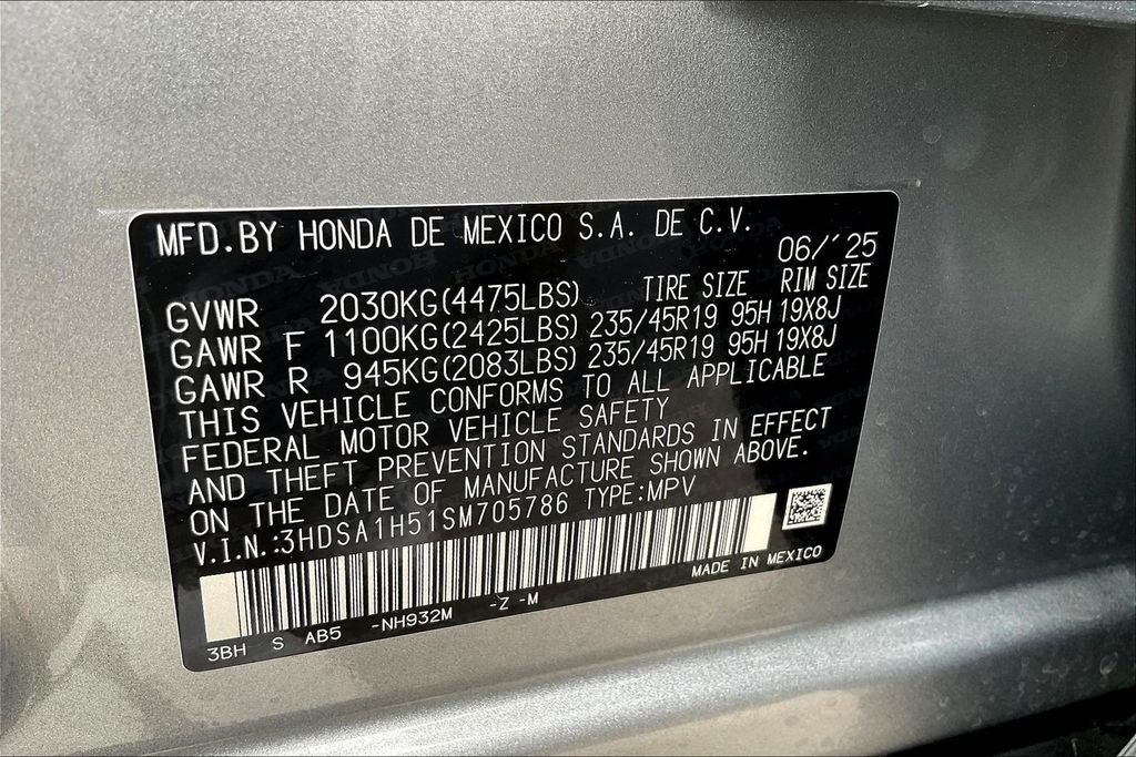 2025 Acura ADX A-Spec Package