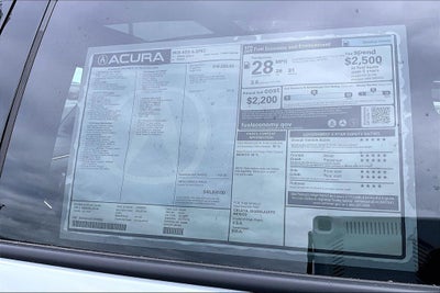 2026 Acura ADX A-Spec Package