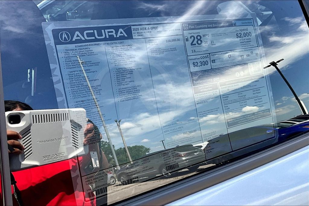 2025 Acura ADX A-Spec Package
