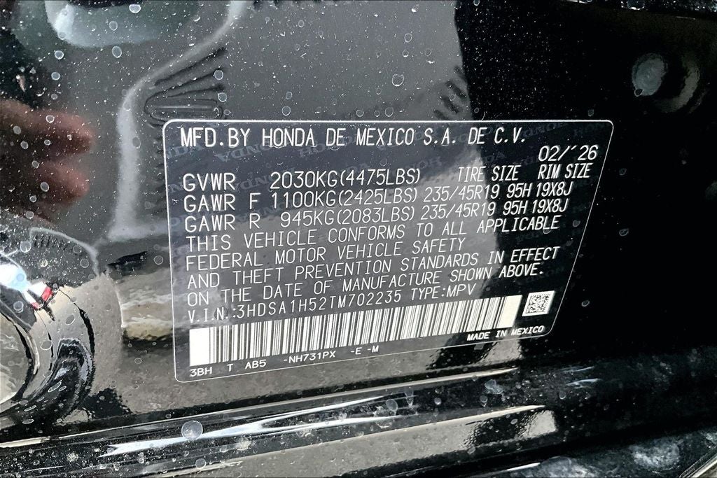 2026 Acura ADX A-Spec Package