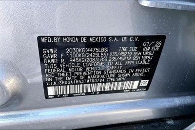 2026 Acura ADX A-Spec Package