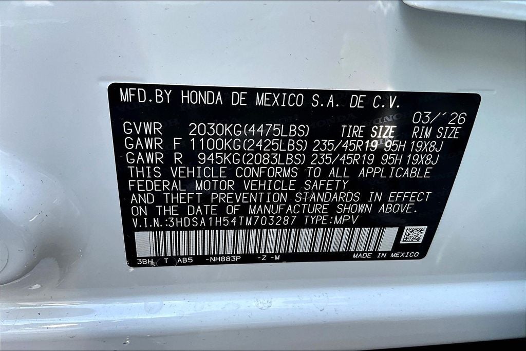 2026 Acura ADX A-Spec Package