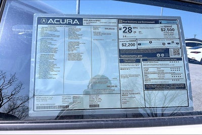 2026 Acura ADX A-Spec Package