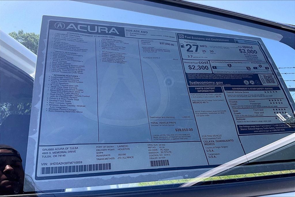 2026 Acura ADX Base