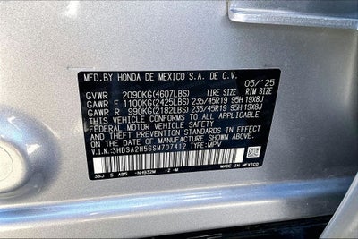 2025 Acura ADX A-Spec Package