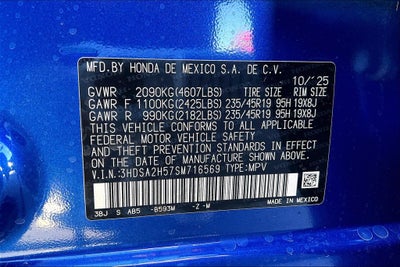2025 Acura ADX A-Spec Package