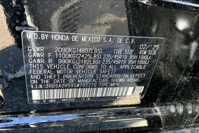 2025 Acura ADX A-Spec Package