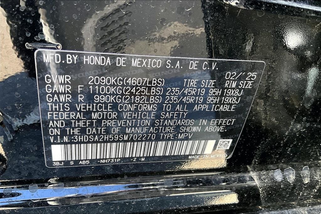 2025 Acura ADX A-Spec Package