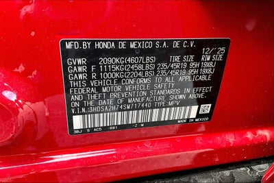 2025 Acura ADX A-Spec Advance Package