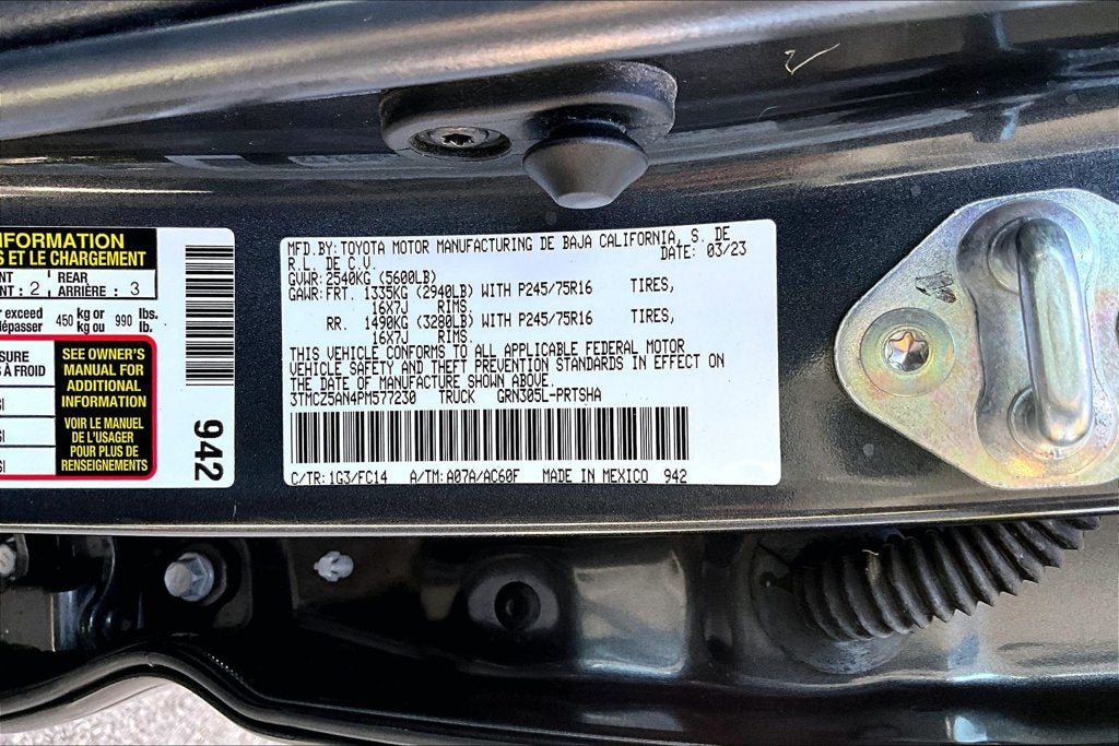 2024 Toyota Tacoma TRD Sport