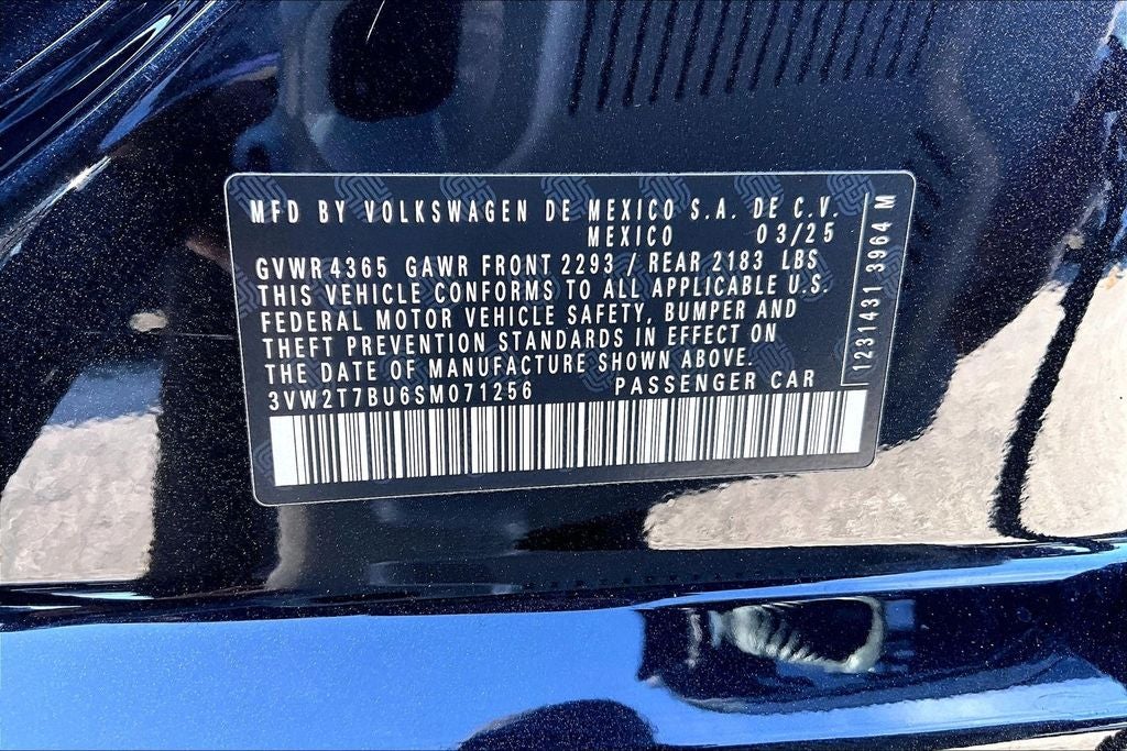 2025 Volkswagen Jetta GLI 2.0T Autobahn