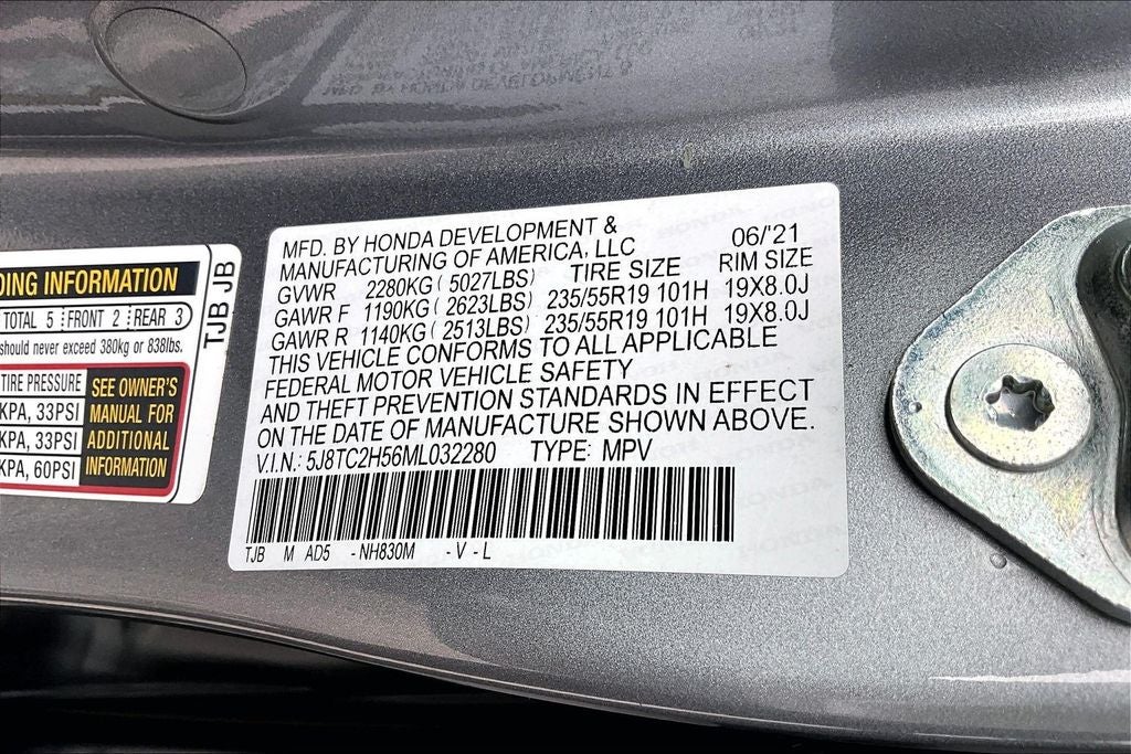 2021 Acura RDX Technology Package SH-AWD
