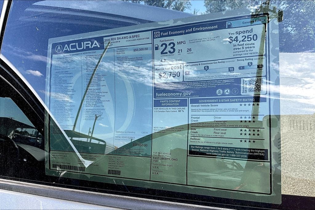 2025 Acura RDX A-Spec Package SH-AWD