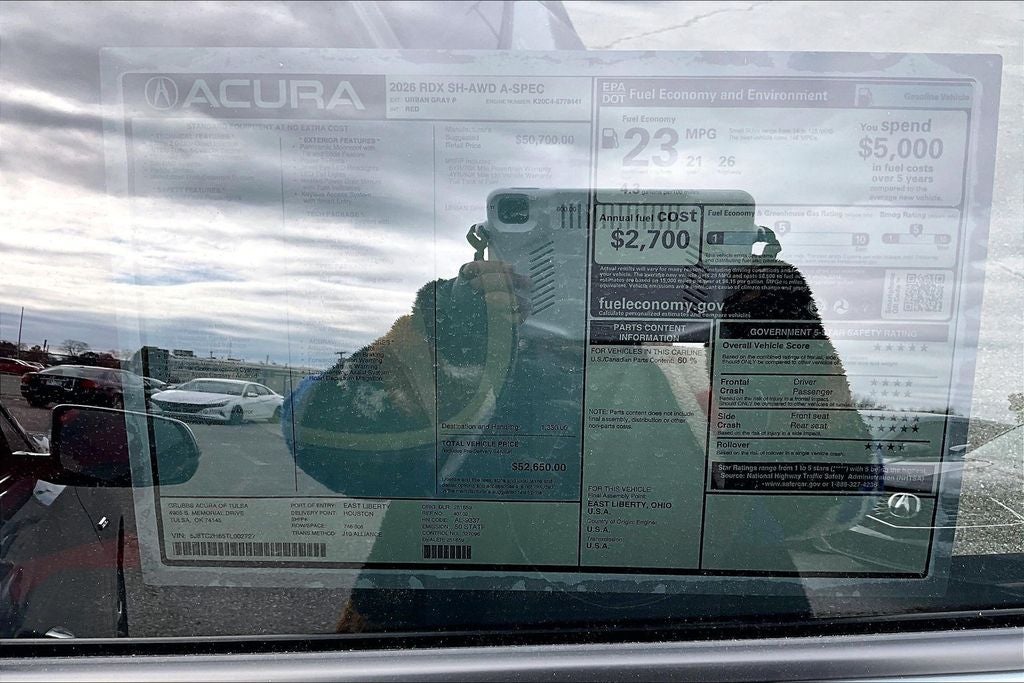 2026 Acura RDX A-Spec Package SH-AWD