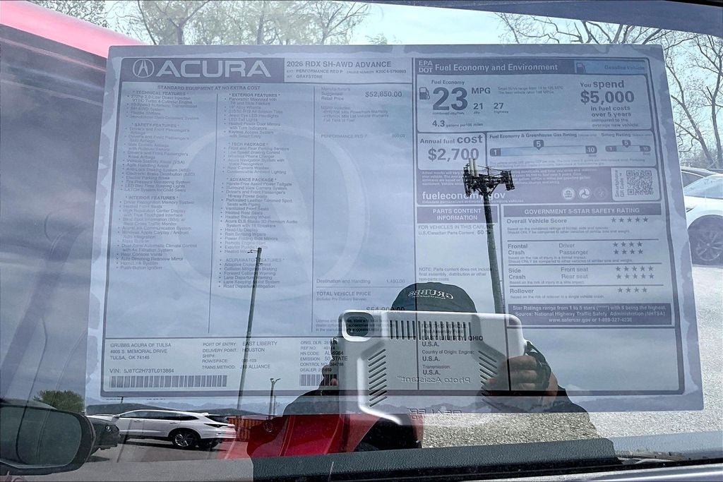 2026 Acura RDX Advance Package SH-AWD