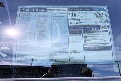 2026 Acura MDX Type S w/Advance Package SH-AWD