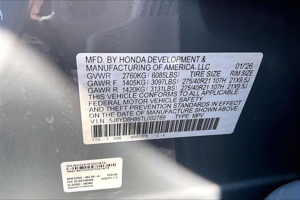 2026 Acura MDX Type S w/Advance Package SH-AWD