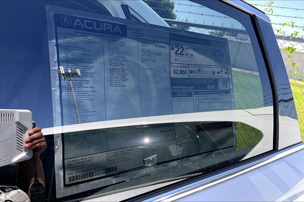 2026 Acura MDX Base