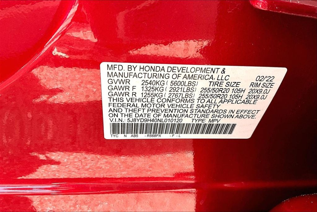2022 Acura MDX Technology