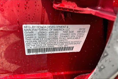 2026 Acura MDX Technology Package