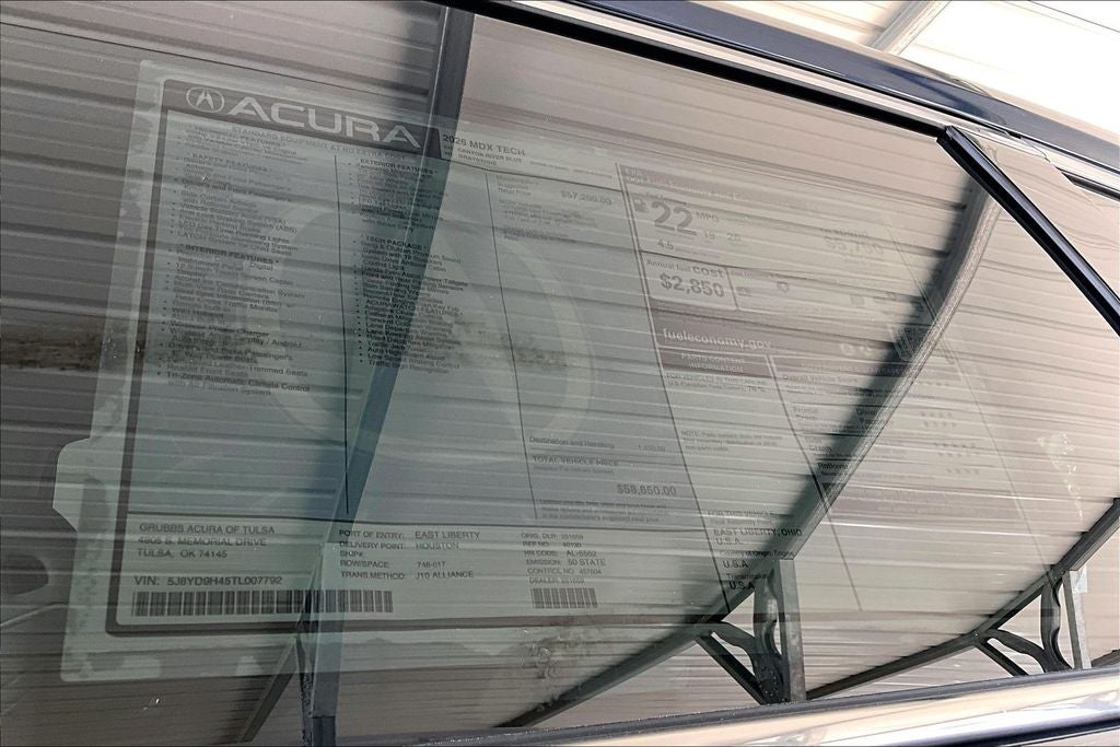 2026 Acura MDX Technology Package