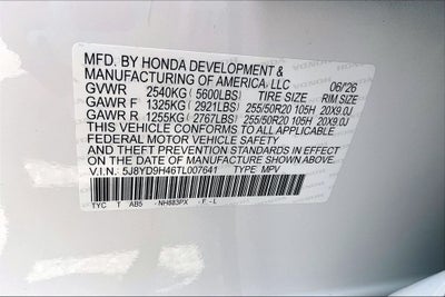 2026 Acura MDX Technology Package
