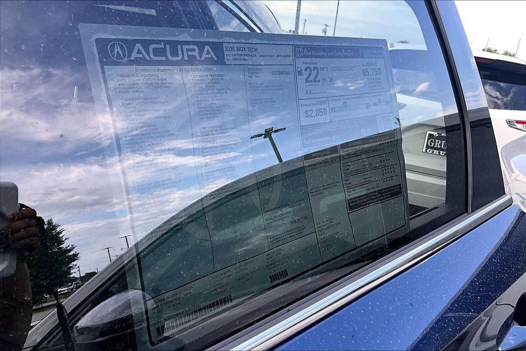 2026 Acura MDX Technology Package