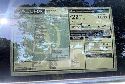 2026 Acura MDX Technology Package